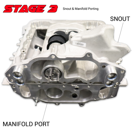 Stage 3 - Snout and Manifold Porting